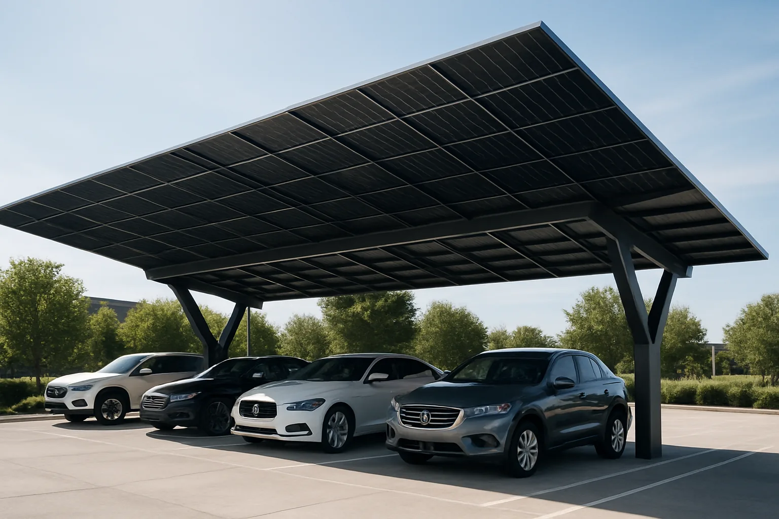 Otopark Üstü Boş Duruyor — Artık Enerji Üretsin