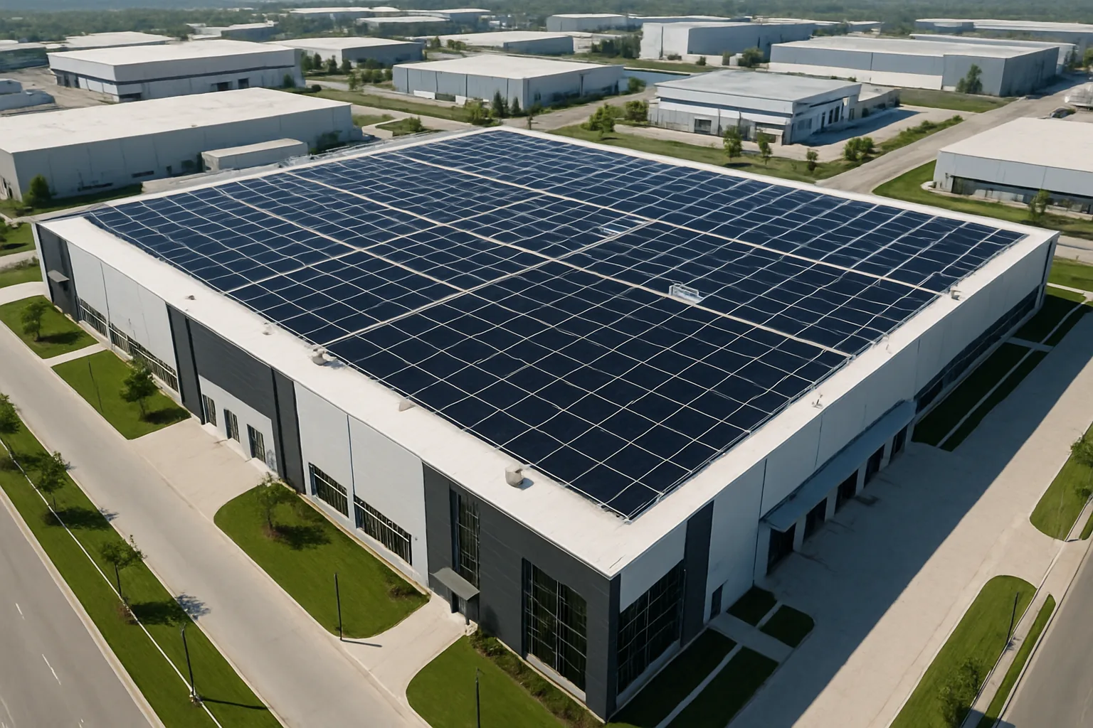 Sanayi GES — Aydın güneş enerjisi çözümü
