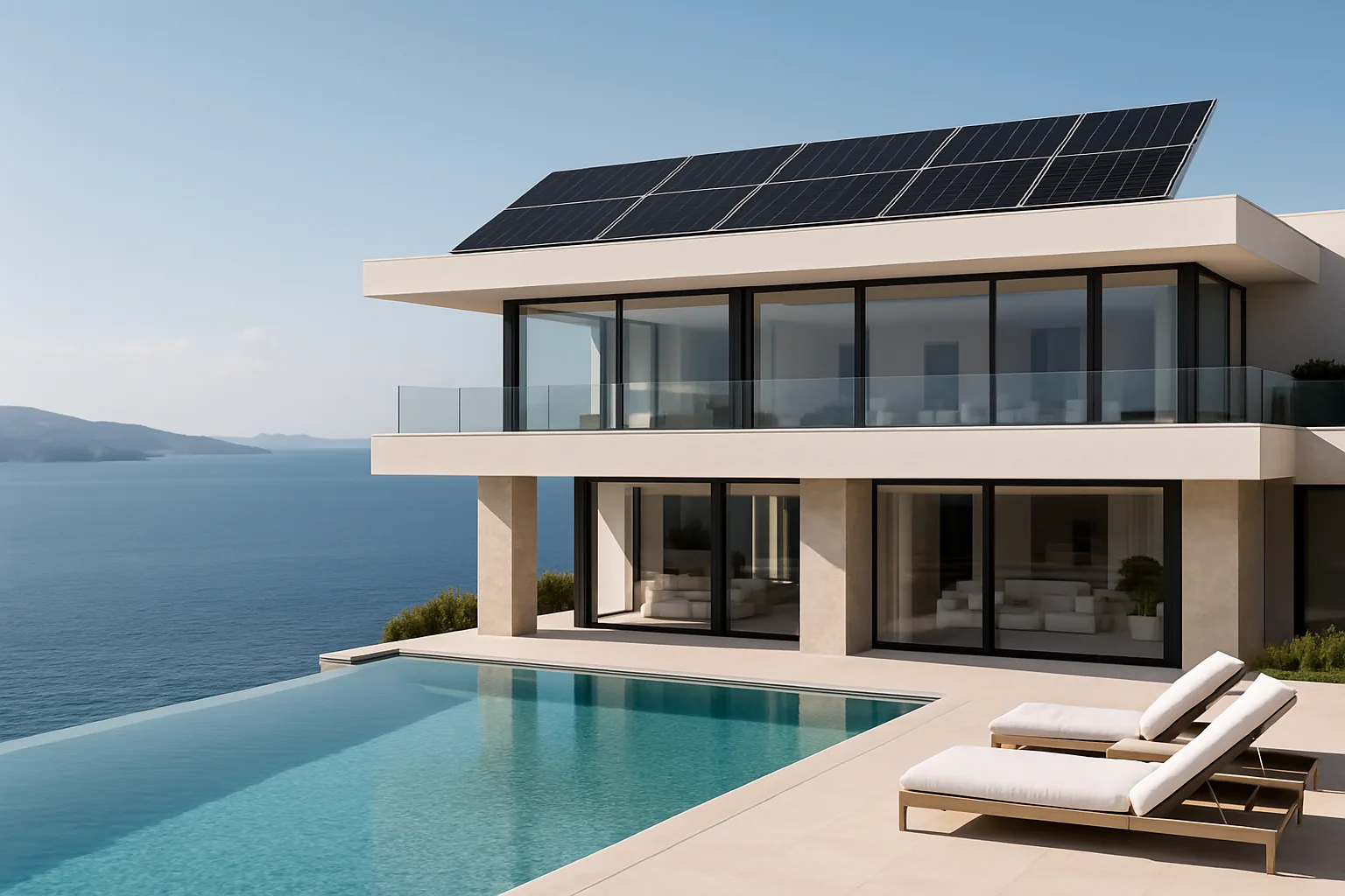 Aydın Villa Çatı Solar Panel Sistemleri