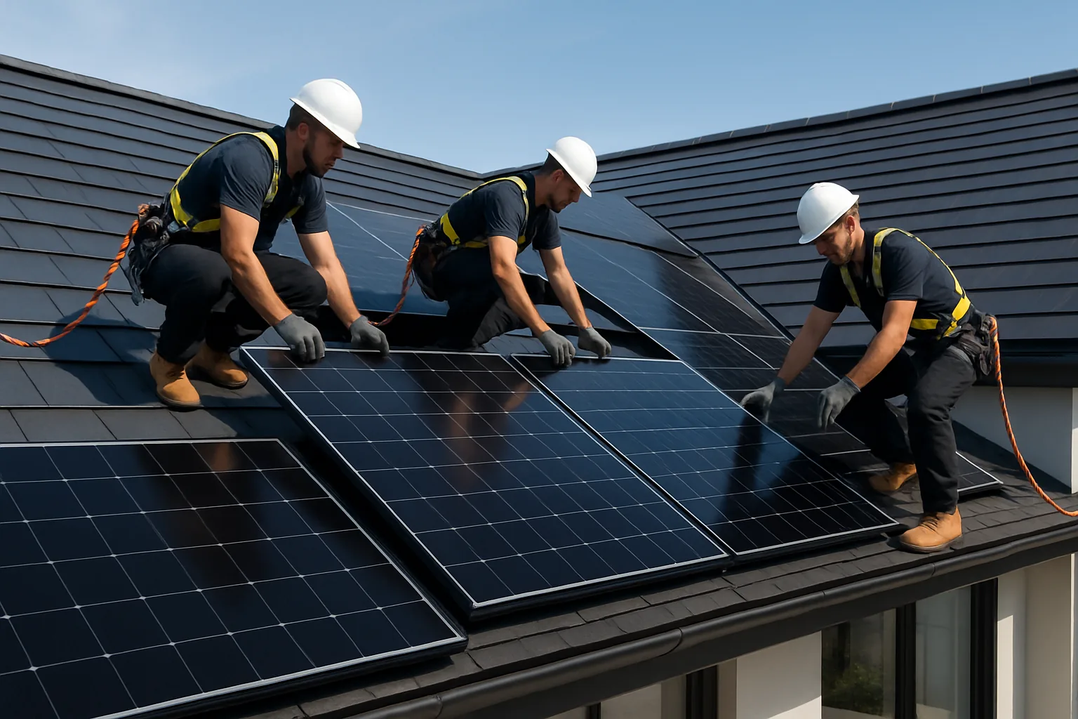 Aydın'da güneş enerjisi sistemi kuran uzman ekip