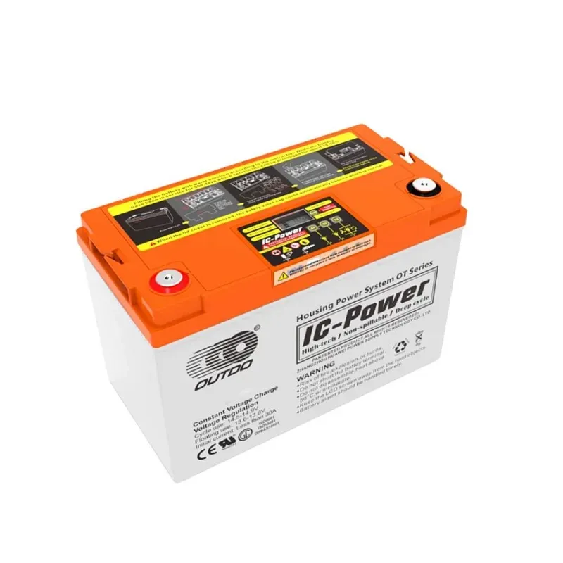 Outdo Solar Jel Akü 12v 120 Ah