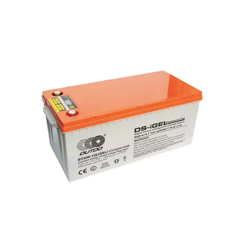 Outdo Solar 200 Amper 12 Volt Jel Akü